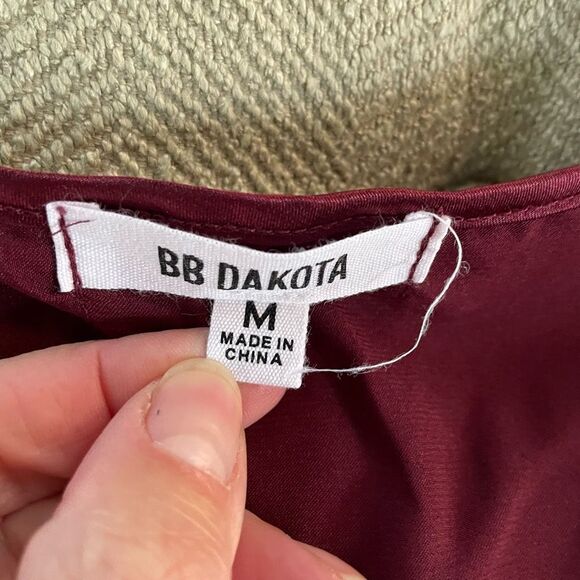 BB Dakota Women's Satin 2-Piece Short Sleeve & Pant Lounge Set M - Picture 11 of 11